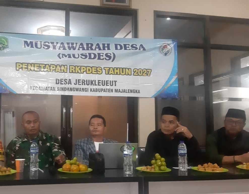 RAPAT PENETAPAN RKPDes DESA JERUKLEUEUT TAHUN ANGG&hellip;