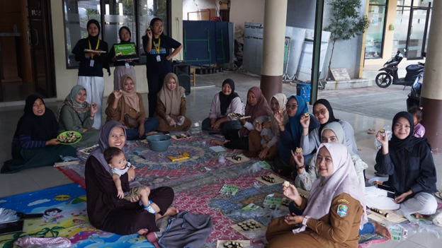 Demonstrasi Pembuatan Kimbab Singkong dan Sosialisasi Makanan Sehat Tinggi Serat Ala Korea