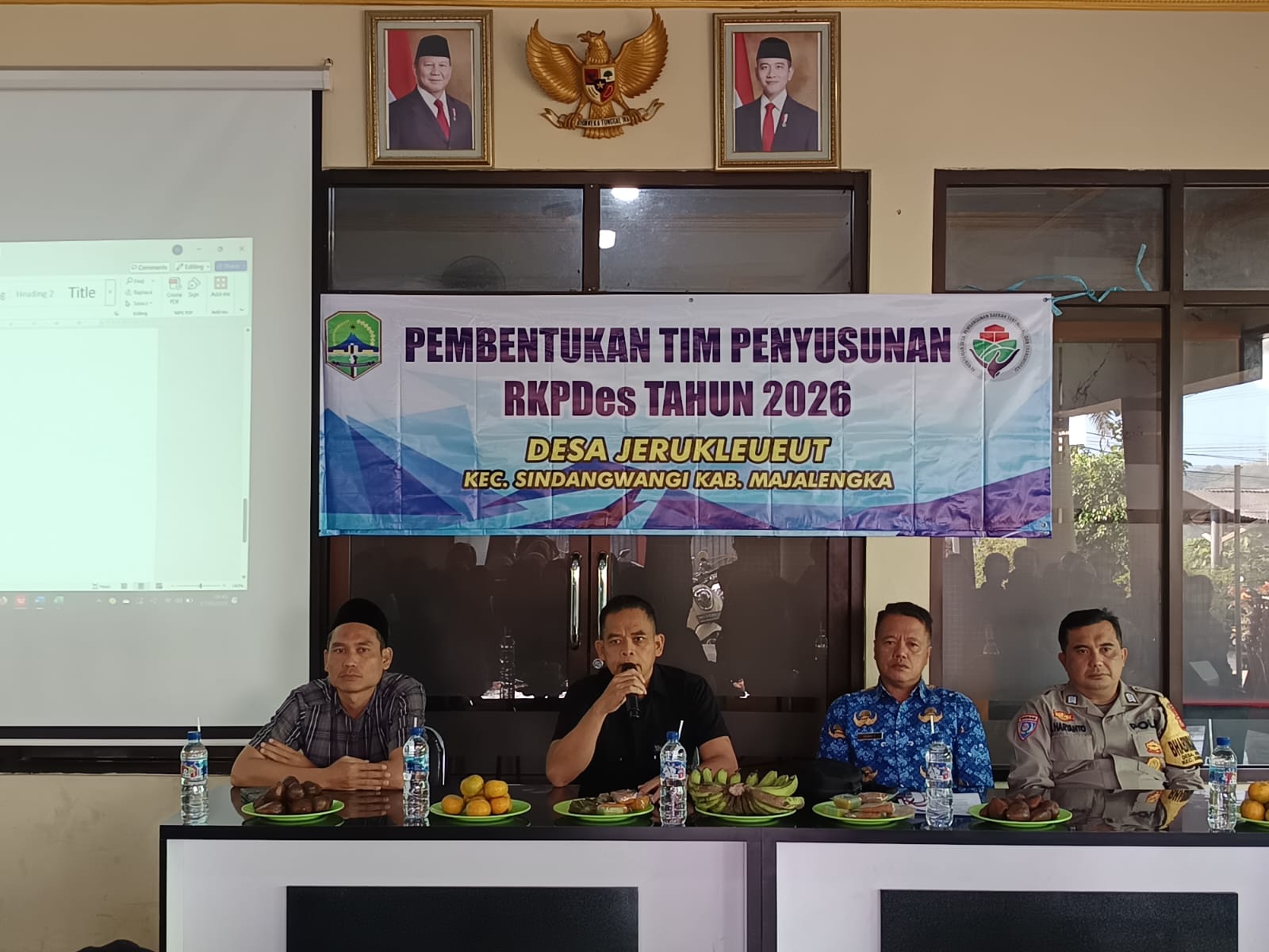 PEMBENTUKAN TIM PENYUSUN RKPDES TAH…