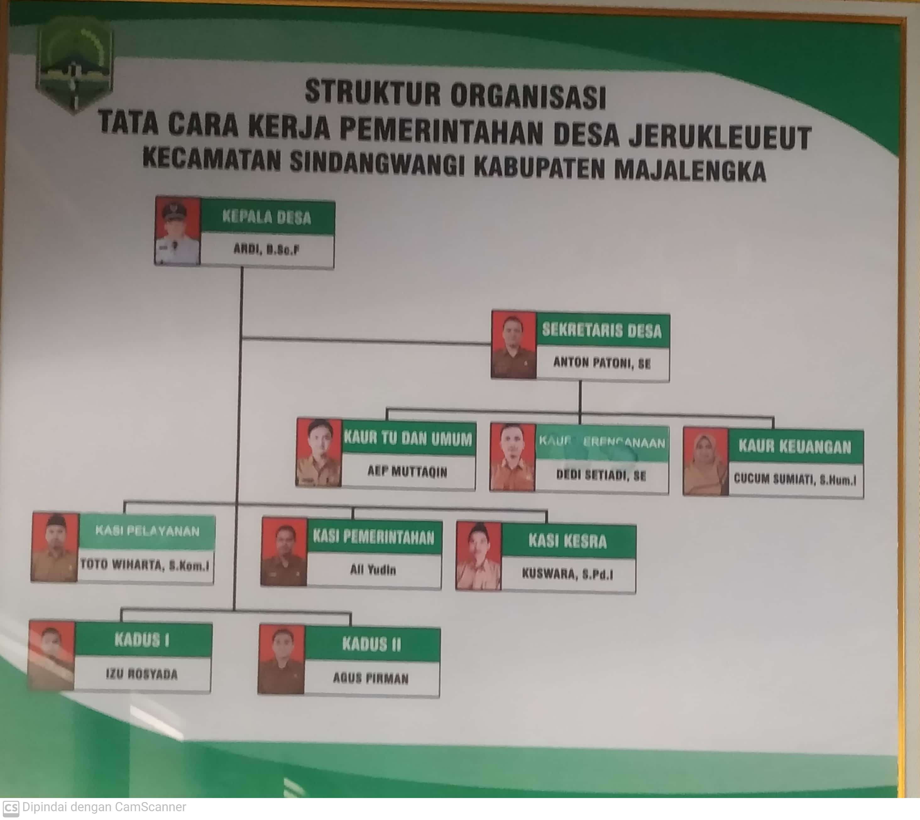 struktur organisasi
